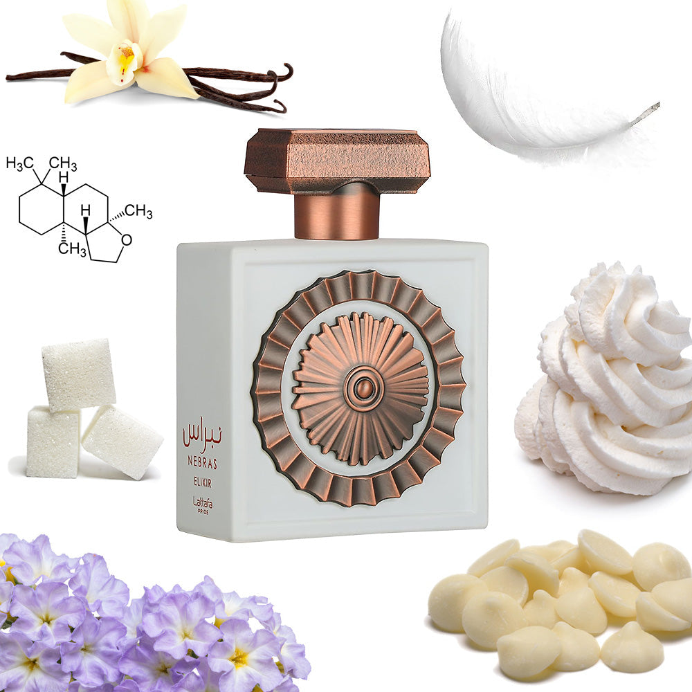 LATTAFA/NEBRAS ELIXIR. 3.4oz