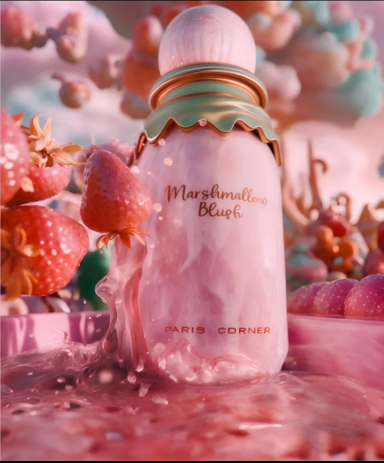 MARSHMALLOW BLUSH/Paris corner 3.4oz